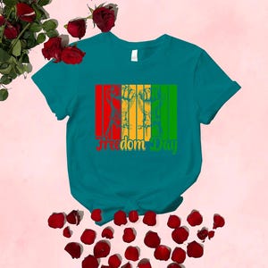 Juneteenth Shirt, Freedom Day Tee, Black Lives Matter, Black History Pride Shirt, Celebrate Juneteenth Gift
