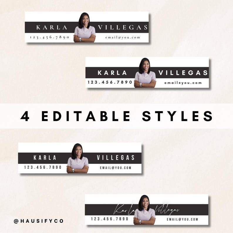 Realtor Rider Sign Template, Editable in Canva (digital Download) - Etsy