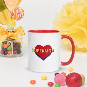 Supermom Mother&#39;s Day Coffee Mug Gift For Mom