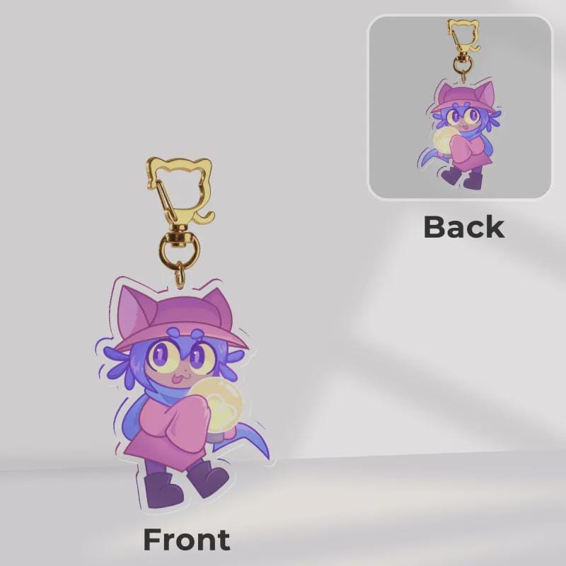 Niko Oneshot Acrylic Keychain - Etsy