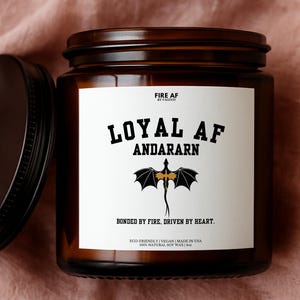 Wingleader Andarna Fourth Wing Dragon Candle Gift, Violet Sorrengail Decor, Fantasy Dragon Book Candle, Basgiath War College geïnspireerd cadeau