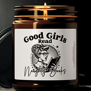 Smut Reader Gift Funny Candle Probably Smut Romance Lover Gift, Definitely Not Smut Library Creative Writer Gift For Her Candle, Avid Reader
