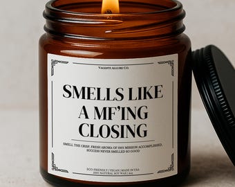 Personalized Real Estate Gift Candles Custom Fun Realtor Candle Salesperson Gift Marketing Gift For Realtor Real Estate Marketing Realtor