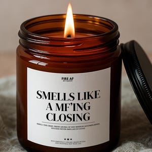 Personalized Real Estate Gift Candles Custom Fun Realtor Candle Salesperson Gift Marketing Gift For Realtor Real Estate Marketing Realtor
