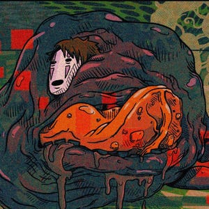 No Face 5&quot; x 7&quot; Print