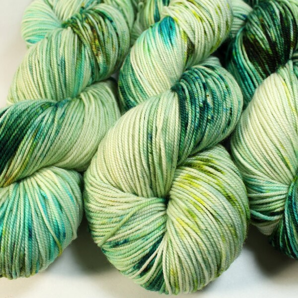 Sport Sock 80/20 - 328 yards -  Hand Dyed Yarn - Seafoam