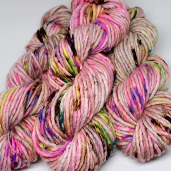 Big Rad Bulky - Hand Dyed Yarn - SW Merino/Nylon  - 82 Yards - Levitate