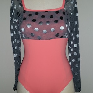 Sleeved Leotard ~ IsamaaWear original design ~ Alexandra ~ Custom Made