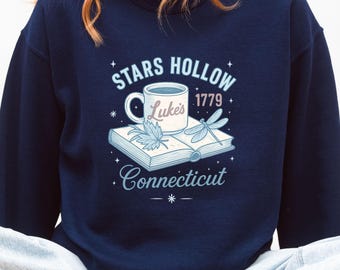 lukes coffee stars hollow | autumn festival lukes diner | sweatshirt stars hollow gilmore girls | sweater weather feminist sweatshirt