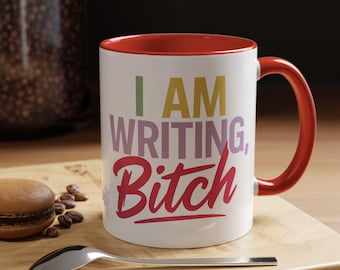 Funny Bookish Mug | Funny Writer Mug | Coffee Mug Writer | Fun Gift for Writers | writer mug | Mug for Writer | Rude gift mug |rude mug gift