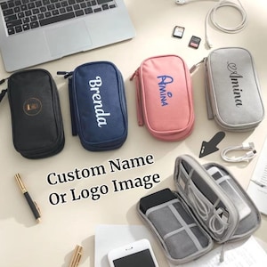 Torba podróżna na kable, organizer na sprzęt elektroniczny, torba na ładowarki, organizer na kable, przenośna torba na kable, organizer na urządzenia Apple, torba podróżna na elektronikę, prezent dla taty