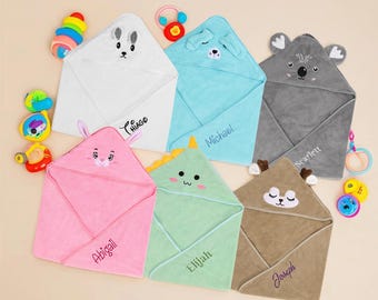 Personalized Hooded Towel,Custom Baby Towel,Baby Shower Gift,Custom Newborn Towel,Bath Towel for Children,Baby Gift,First Birthday Gift