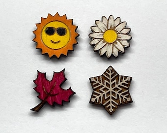 Seasons Edition Lil’ Wreath set for 2” Cute Lil' Mouse Door sizes.