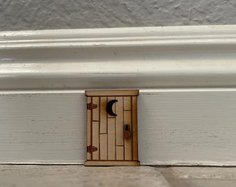 Cute Lil’ Mouse Door - Half Moon Edition