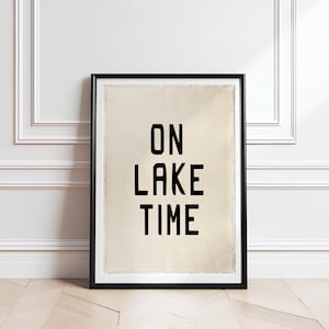 On Lake Time Beach Wall Decor,Surf Tapestry Flag, Coastal Wall Decor,Coastal Canvas,Surf Banner Tapestry, Beach Wall Art