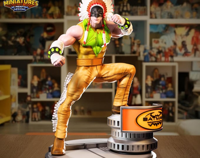 Man of Bats 40/70mm (Legion Miniatures) RPG Set | 3D Print Scifi | Tabletop Game Set | Wargaming Gift | RPG Gifts | Sci-Fi Miniatures