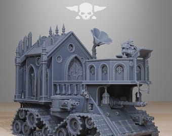 Vodalites Tank 32 mm (StationForge) RPG-set | 3D-geprinte sciencefiction | Tafelspelset | Wargaming-cadeau | RPG-cadeaus | Sciencefiction-miniaturen