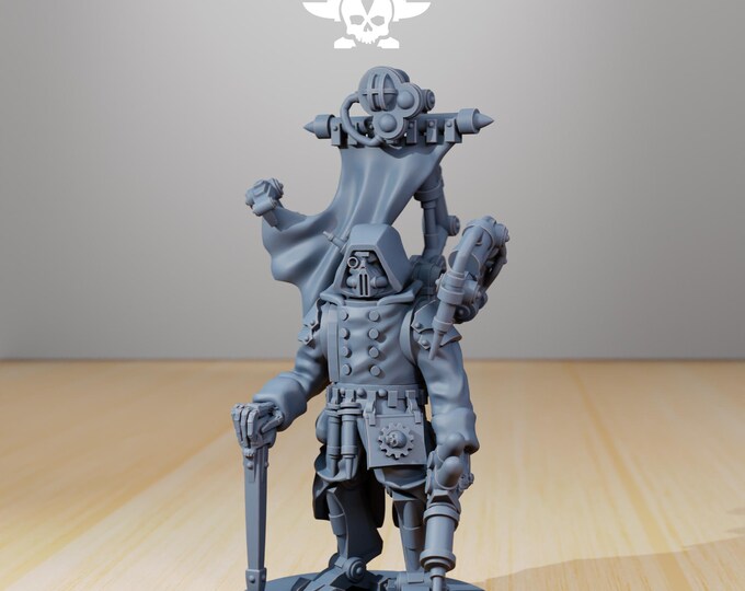 Scavenger Repair Doc 32mm/28mm (StationForge) RPG Set | 3D Print Scifi | Tabletop Game Set | Wargaming Gift | RPG Gifts | Sci-Fi Miniatures