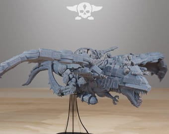 Orkaz Dragon Bomba 32mm (StationForge) RPG Set | 3D Print Scifi | Tabletop Game Set | Wargaming Gift | RPG Gifts | Sci-Fi Miniatures