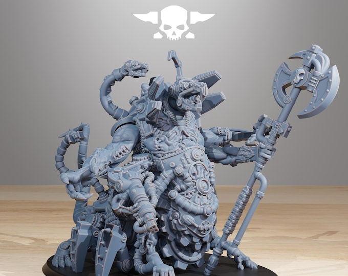 Raticus Chonk Meister 32mm/28mm (StationForge) RPG Set | 3D Print Scifi | Tabletop Game Set | Wargaming Gift | RPG Gifts | Sci-Fi Miniatures