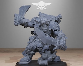 Set de juego de rol Orkaz Assassin de 32 mm (Stationforge) / Impresión 3D de ciencia ficción / Set de juego de mesa / Regalo para juegos de guerra / Regalos para juegos de rol / Miniaturas de ciencia ficción