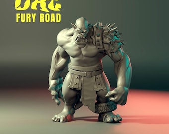 Orc Gigant 32mm/28mm (DinoWorld) RPG Set | Scifi 3D Print | Wargaming Gift | Tabletop Game Set | Sci-Fi Miniatures