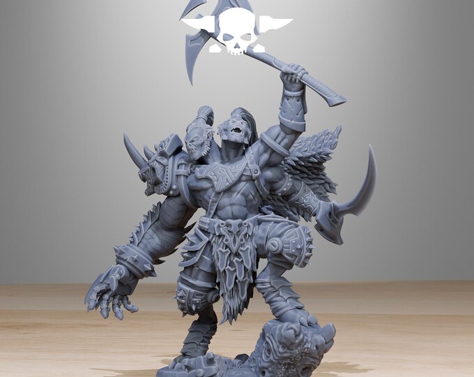 Corrupted Gladiator 32mm/28mm (StationForge) RPG Set | 3D Print Scifi | Tabletop Game Set | Wargaming Gift | RPG Gifts | Sci-Fi Miniatures