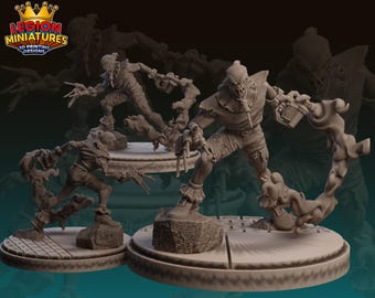 Scarecrow 40mm/70mm Fan Art (Legion Miniatures) Crisis Protocol Proxy | RPG Set | 3D Print Scifi | Tabletop Game Set | Wargaming Gift