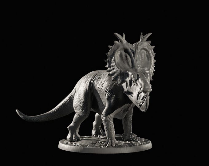 Pachy 32mm/28mm (DinoWorld) Fantasy Gaming RPG | Wargaming Gift | Tabletop Game Set | 3D Printed Dinosaurs