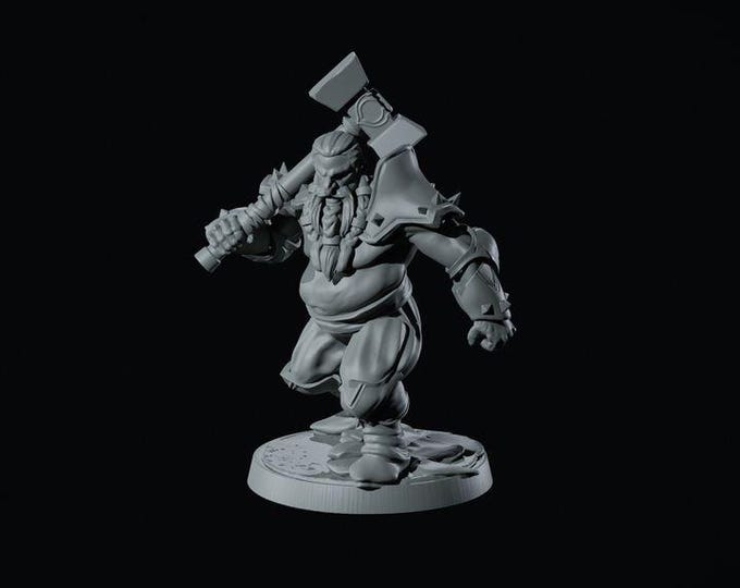 Dwarft Maze 32mm/28mm (DinoWorld) DnD 5E Gift | RPG Set | Fantasy Gaming RPG | Wargaming Gift | Tabletop Game Set