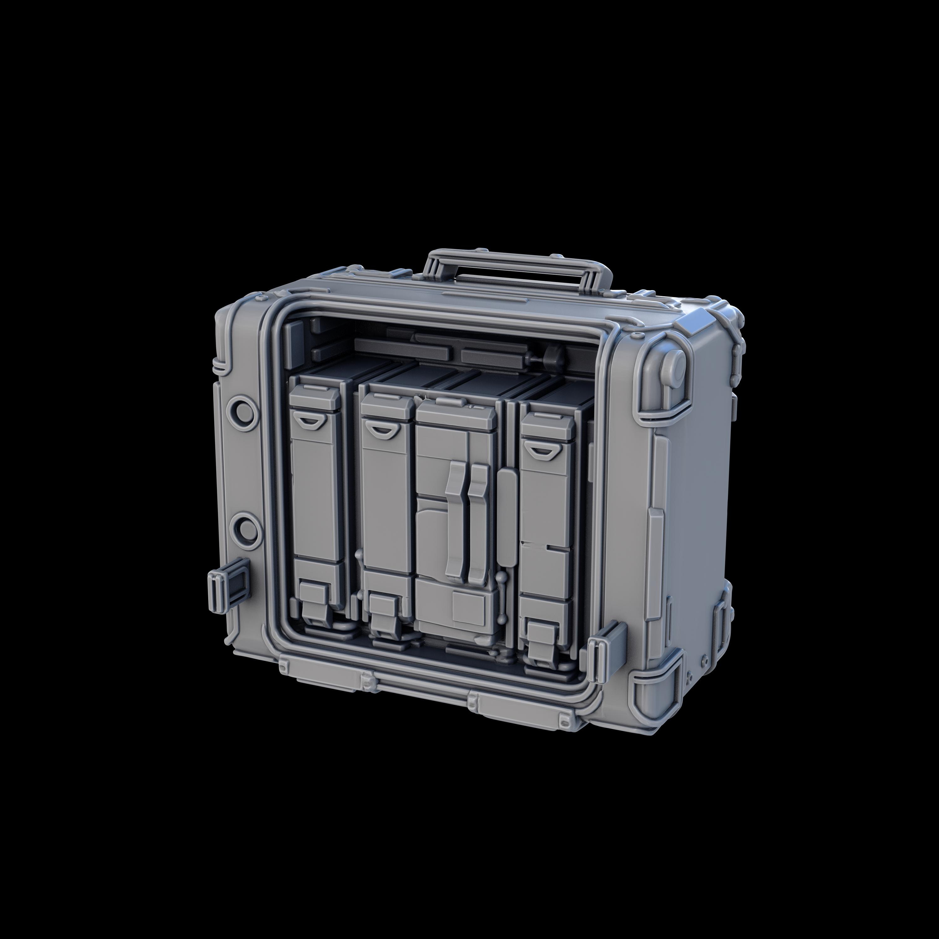 Rpg Container Box Containers 32mm (stlminibits) Cyberpunk | Sci-fi Props | Scenery ...