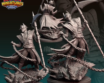 Batman Who Laughs 40/70mm (Legion Miniatures) RPG Set | 3D Print Scifi | Tabletop Game Set | Wargaming Gift | RPG Gifts | Sci-Fi Miniatures