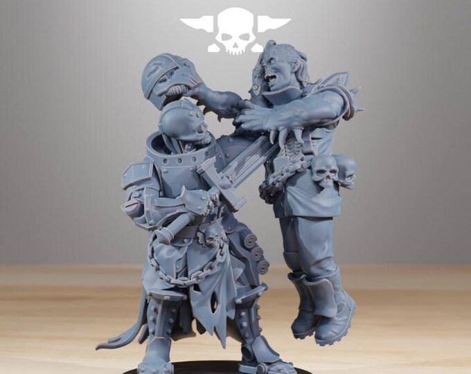 Pythonicus Exterminator 32mm/28mm (StationForge) RPG Set | 3D Print Scifi | Tabletop Game Set | Wargaming Gift | RPG Gifts