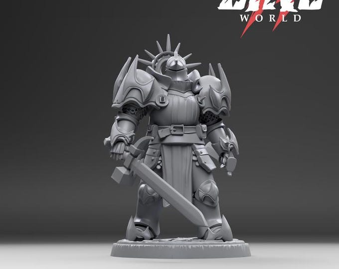 Solaris Commander 2 32mm/28mm (DinoWorld) Dinosaur Miniatures | RPG Set | Scifi 3D Print | Wargaming Gift | Tabletop Game Set