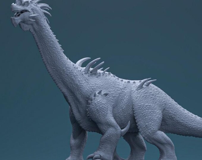 Dragon Camarasaurus Kaiju 32mm/28mm (DinoWorld) DnD 5E Gift | Fantasy Gaming RPG | Wargaming Gift | Tabletop Game Set | Monster 3D Printed