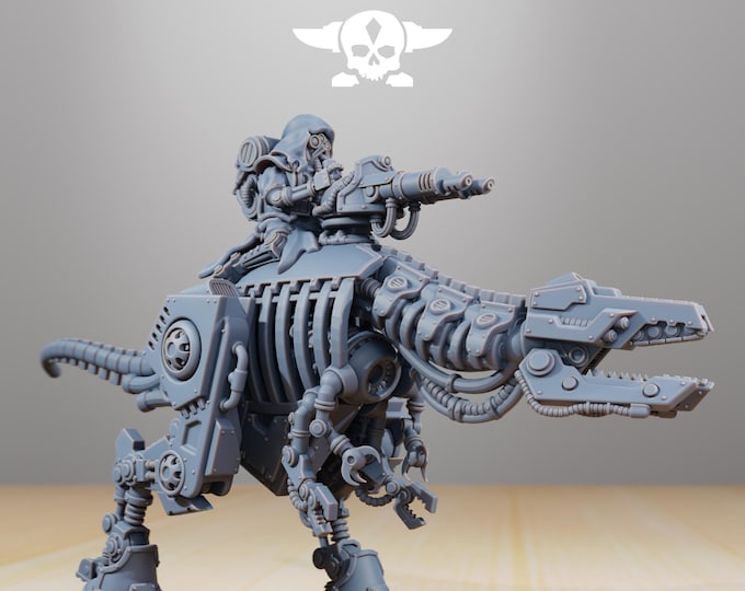 Scavenger Alpha Rider 32mm/28mm (StationForge) RPG Set | 3D Print Scifi | Tabletop Game Set | Wargaming Gift | RPG Gifts | Sci-Fi Miniatures