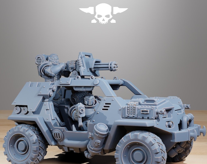 Socratis Stormrider 32mm/28mm (StationForge) RPG Set | 3D Print Scifi | Tabletop Game Set | Wargaming Gift | RPG Gifts | Sci-Fi Miniatures
