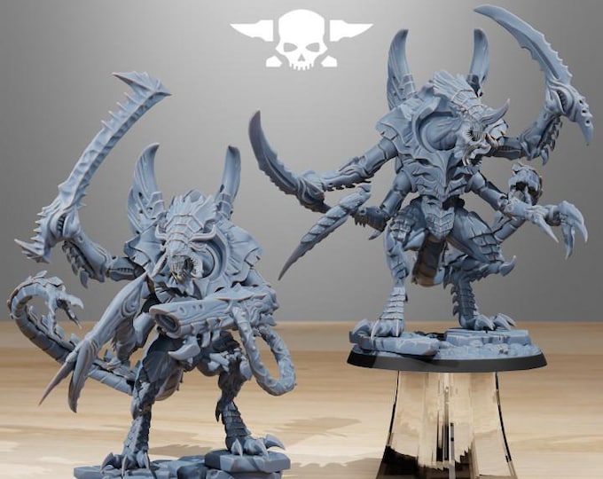 Xenarid Nyxar 32mm/28mm (StationForge) RPG Set | 3D Print Scifi | Tabletop Game Set | Wargaming Gift | RPG Gifts | Sci-Fi Miniatures