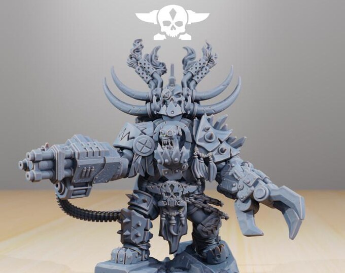 Orkaz Grand Nutta 32mm/28mm (StationForge) RPG Set | 3D Print Scifi | Tabletop Game Set | Wargaming Gift | RPG Gifts | Sci-Fi Miniatures