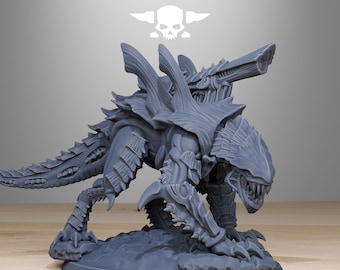 Xenarid Predator 32 mm (StationForge) Rollenspielset | 3D-Druck-Sci-Fi | Tabletop-Spielset | Geschenk für Tabletop-Spieler | Rollenspielgeschenke | Sci-Fi-Miniaturen