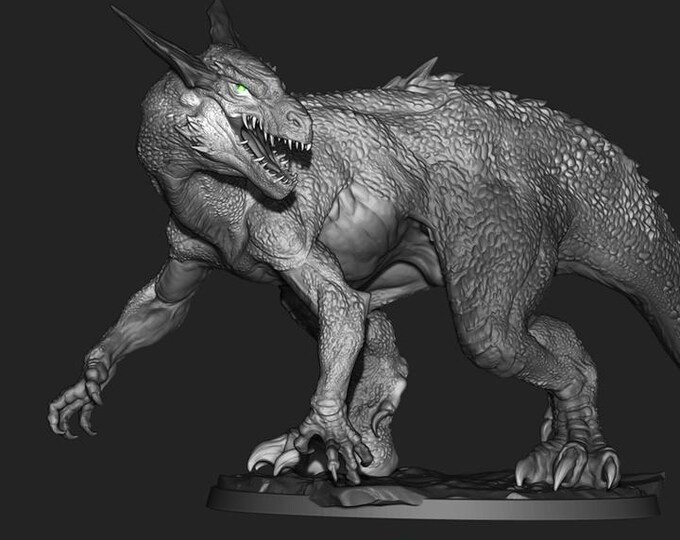 T-Rex Evolution (DinoWorld) DnD 5E Gift | Fantasy Gaming RPG | Wargaming Gift | Tabletop Game Set | Monster 3D Printed