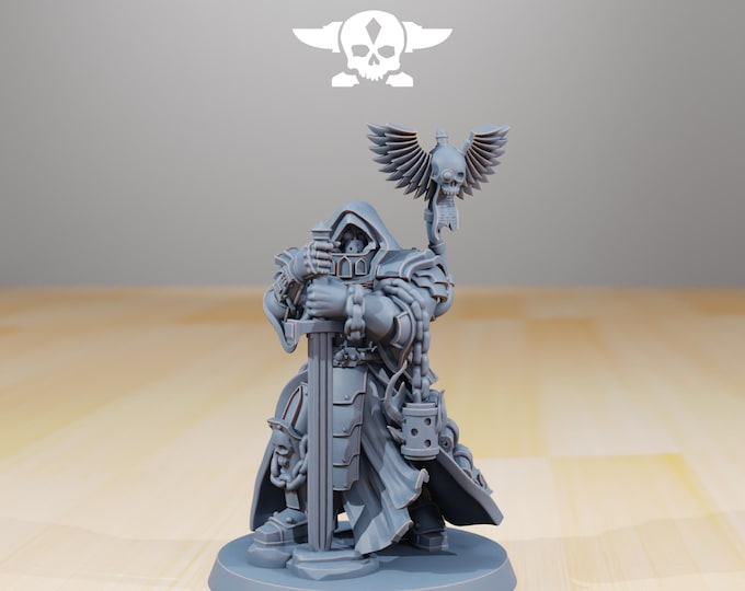 The Interrogator 32mm/28mm (StationForge) RPG Set | 3D Print Scifi | Tabletop Game Set | Wargaming Gift | RPG Gifts | Sci-Fi Miniatures