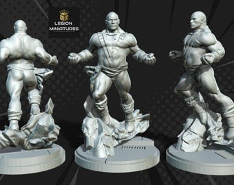 Fan Art di Black Adam 40 mm/70 mm (Legion Miniatures) Crisis Protocol Proxy / Set RPG / Scifi con stampa 3D / Set da gioco da tavolo / Regalo per wargame