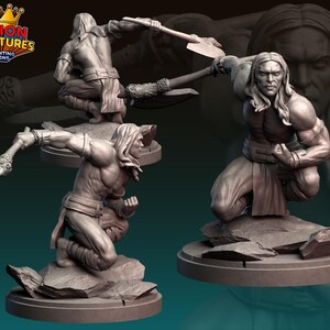 Young Thor 40 mm/70 mm fanart (Legion Miniatures) Crisis Protocol Proxy | RPG-set | 3D-utskrift Sci-fi | Bordsspelset | Krigsspelspresent