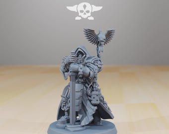 El Interrogador 32 mm (StationForge) Set de juego de rol / Impresión 3D Ciencia ficción / Set de juego de mesa / Regalo para juegos de guerra / Regalos para juegos de rol / Miniaturas de ciencia ficción
