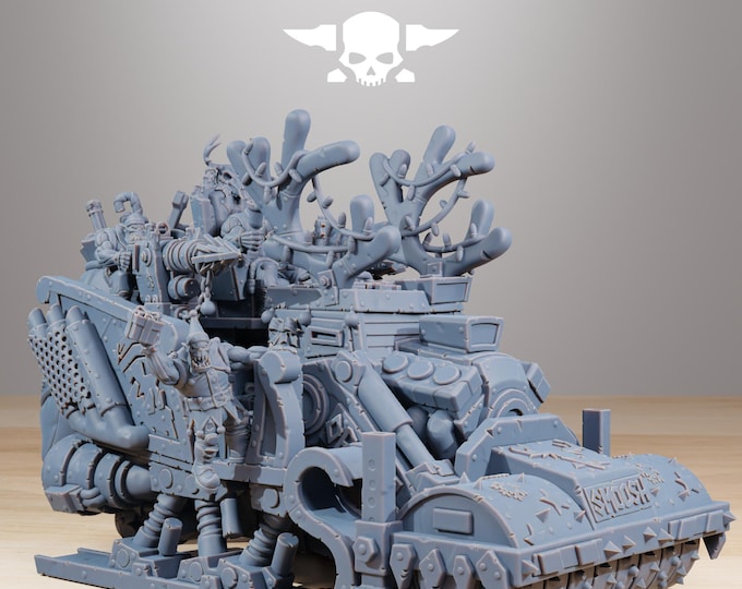 Orkaz Festivator 32mm/28mm (StationForge) RPG Set | 3D Print Scifi | Tabletop Game Set | Wargaming Gift | RPG Gifts | Sci-Fi Miniatures