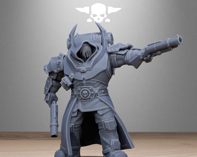 Corrupted Guard Destructor 32mm/28mm (StationForge) RPG Set | 3D Print Scifi | Tabletop Game Set | Wargaming Gift | RPG Gifts