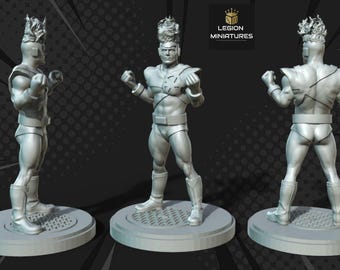 Firestorm 40/70mm (Legion Miniatures) RPG Set | 3D Print Scifi | Tabletop Game Set | Wargaming Gift | RPG Gifts | Sci-Fi Miniatures