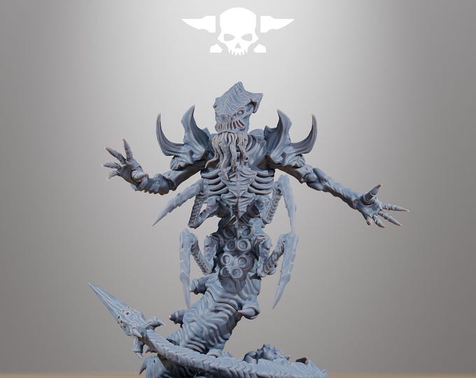 Xenarid Wormaak 32mm/28mm (StationForge) RPG Set | 3D Print Scifi | Tabletop Game Set | Wargaming Gift | RPG Gifts | Sci-Fi Miniatures