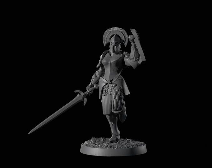 Basic Infantry Cera 3 32mm/28mm (DinoWorld) DnD 5E Gift | RPG Set | Fantasy Gaming RPG | Wargaming Gift | Tabletop Game Set